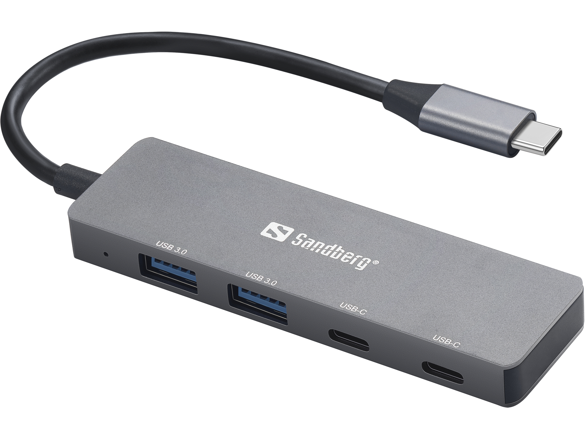 USB-C to 2xUSB-A + 2xUSB-C Hub