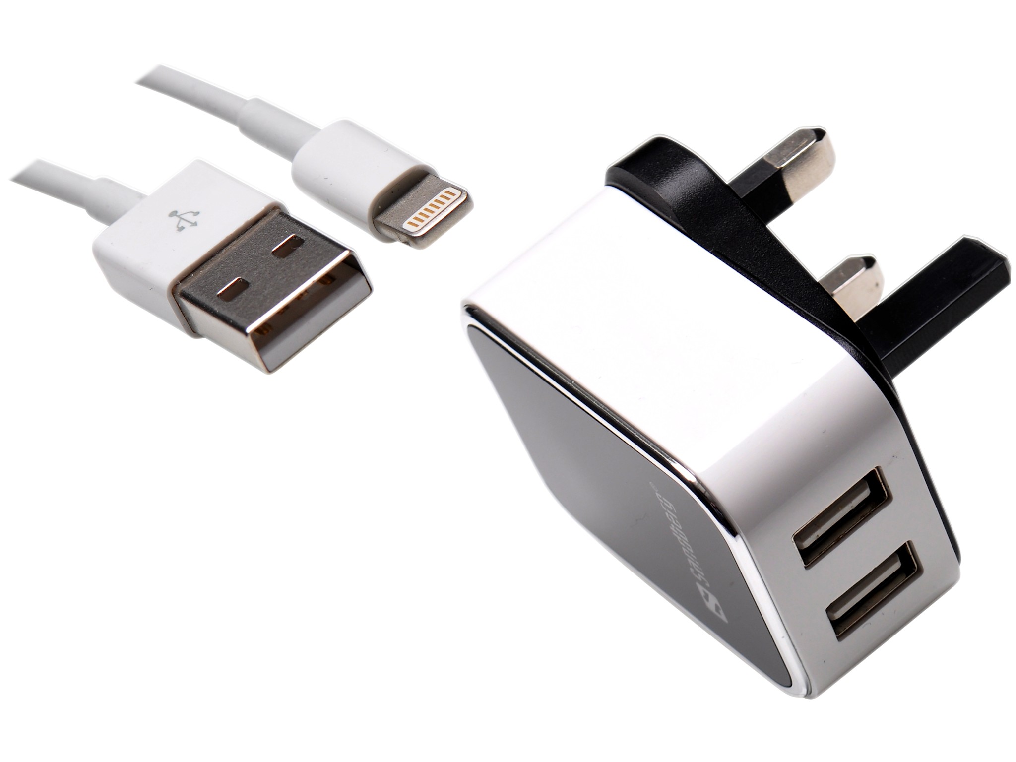 AC Charger Lightning Dual1A UK