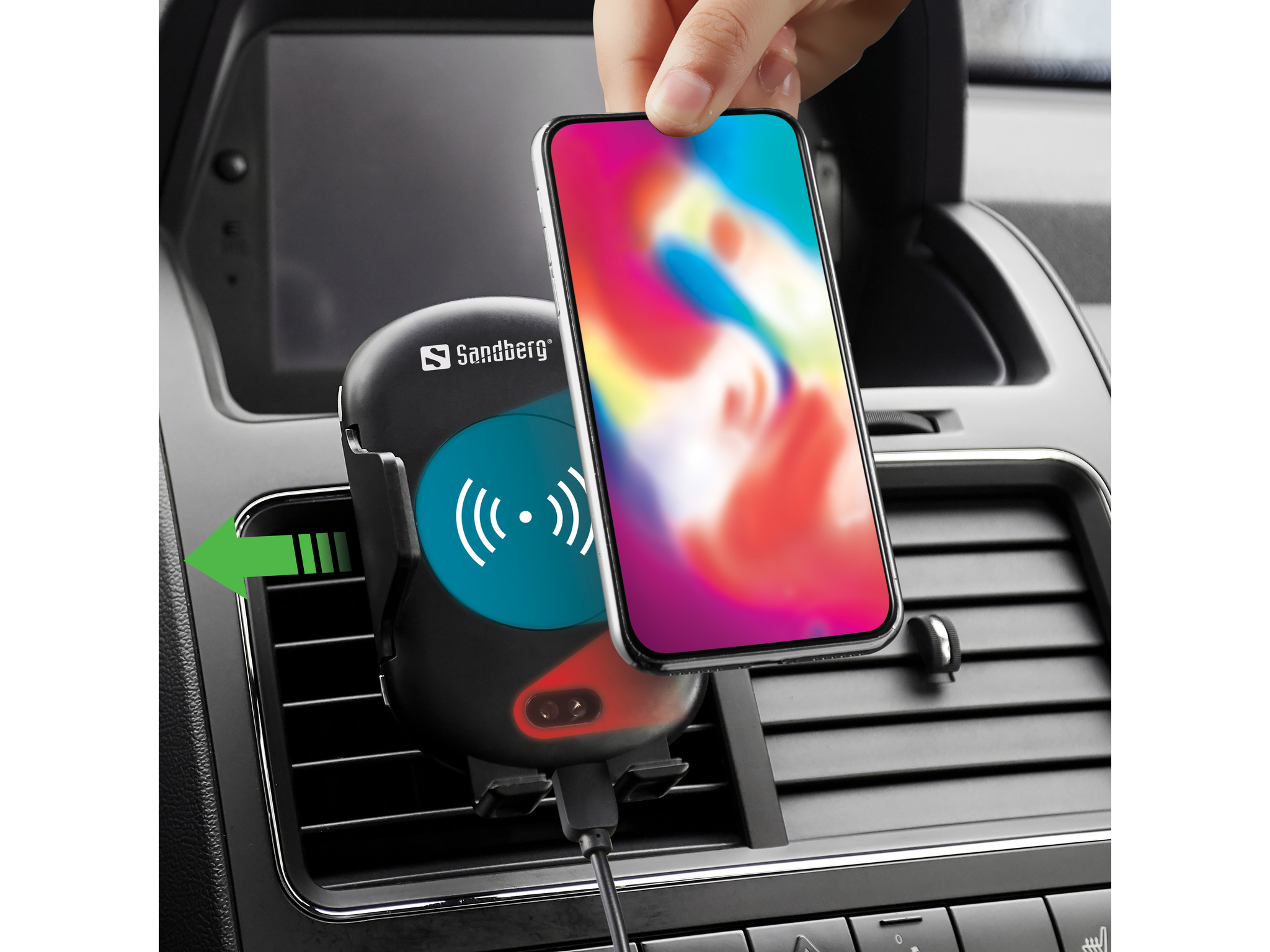 Sandberg In Car Wireless Charger IR 10W (44120) Sandberg A/S