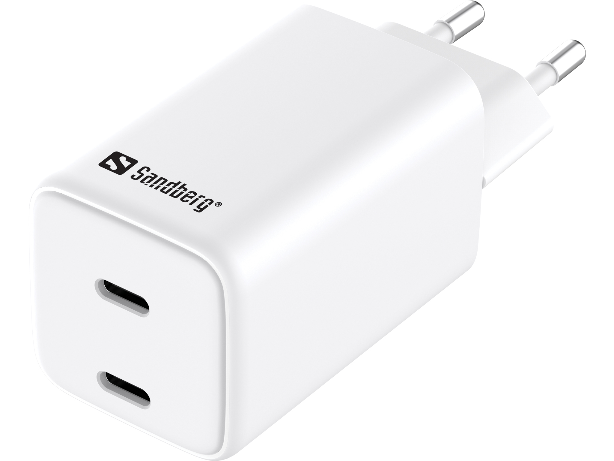 AC Charger Dual USB-C PD65W EU