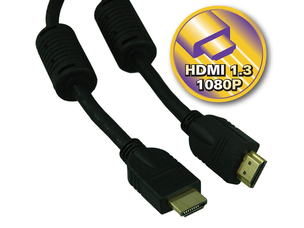 HDMI 1.3 19M-19M,  1m