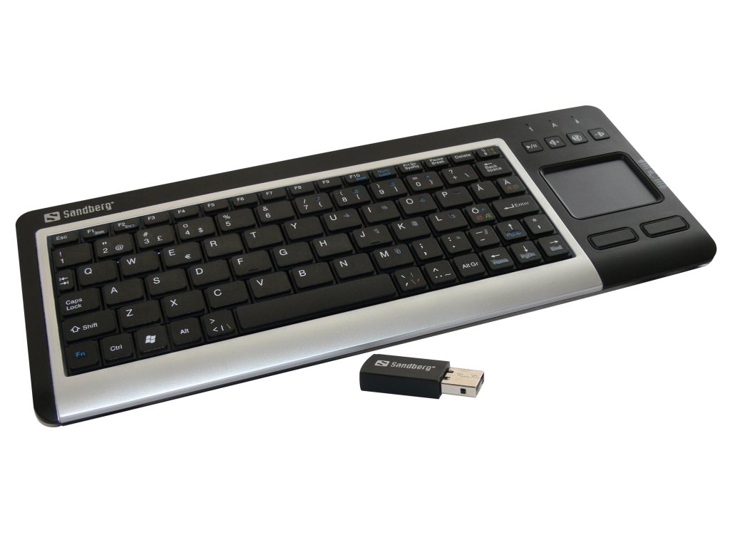 Mini Touchpad Keyboard Nordic