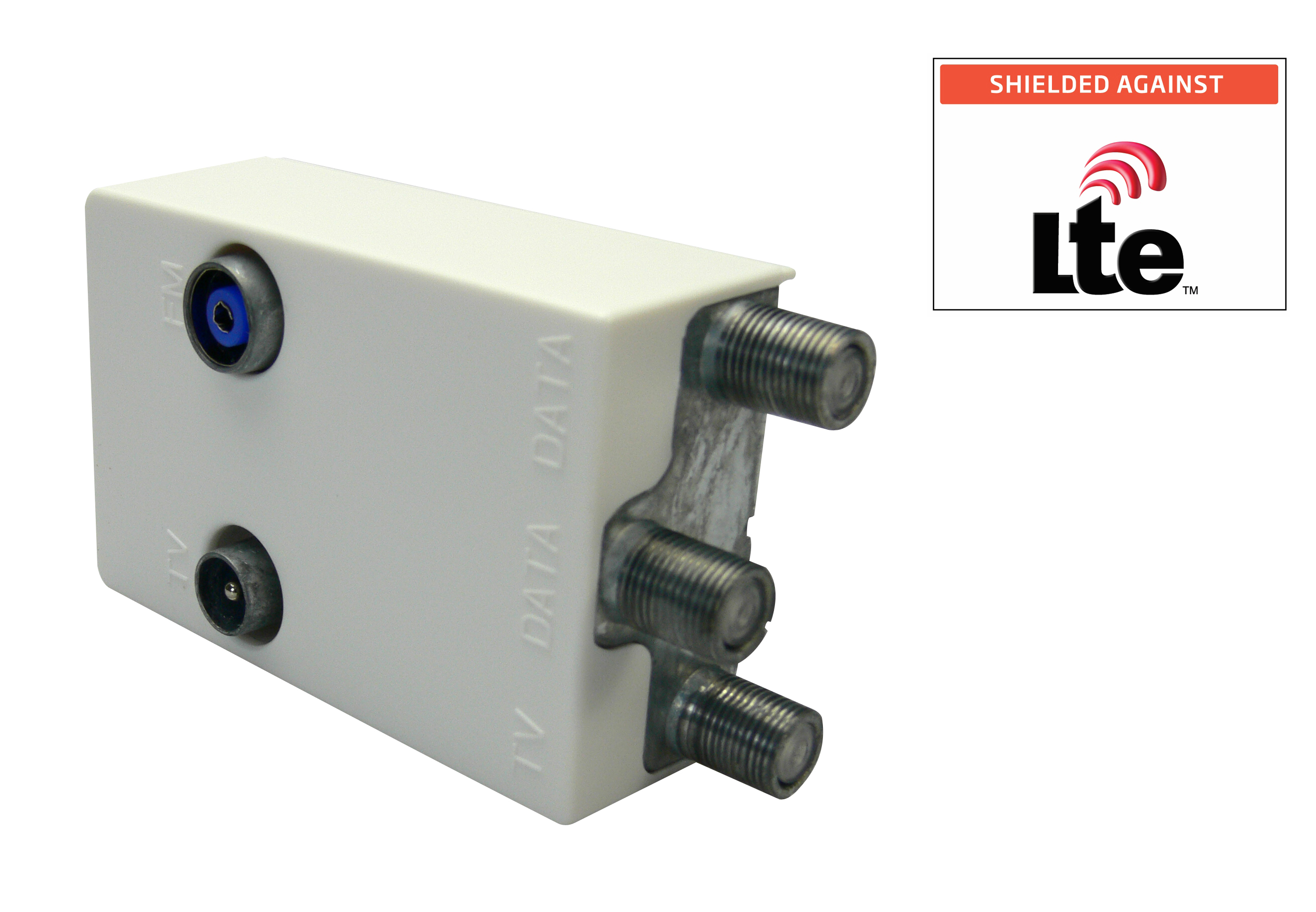 Aerial amp. 1xFM 2xTV 2xData